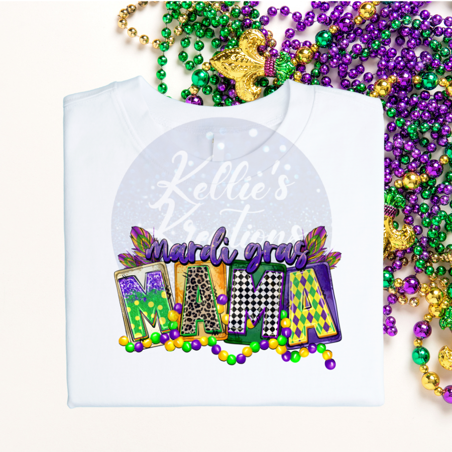 Mardi Gras Mama T-Shirt