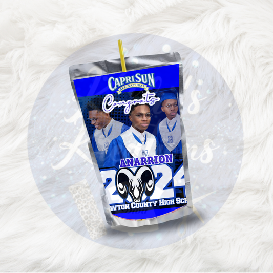 Custom Capri Sun Pouch