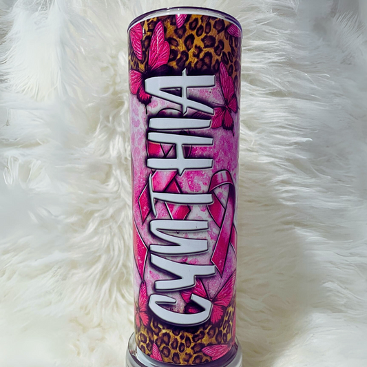 20oz Breast Cancer Awareness Tumbler