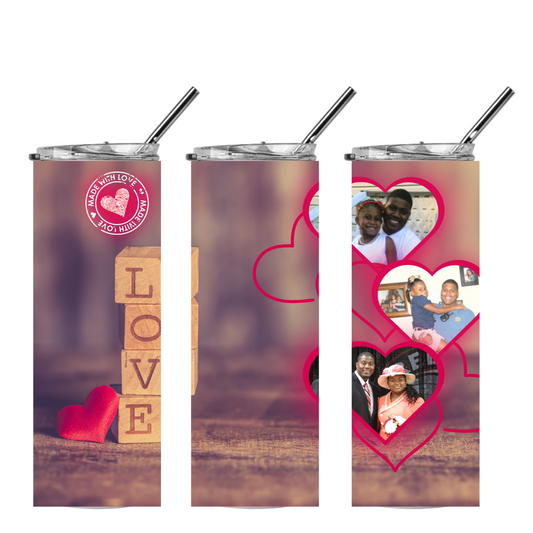 Valentine's 20oz Sublimation Tumblers
