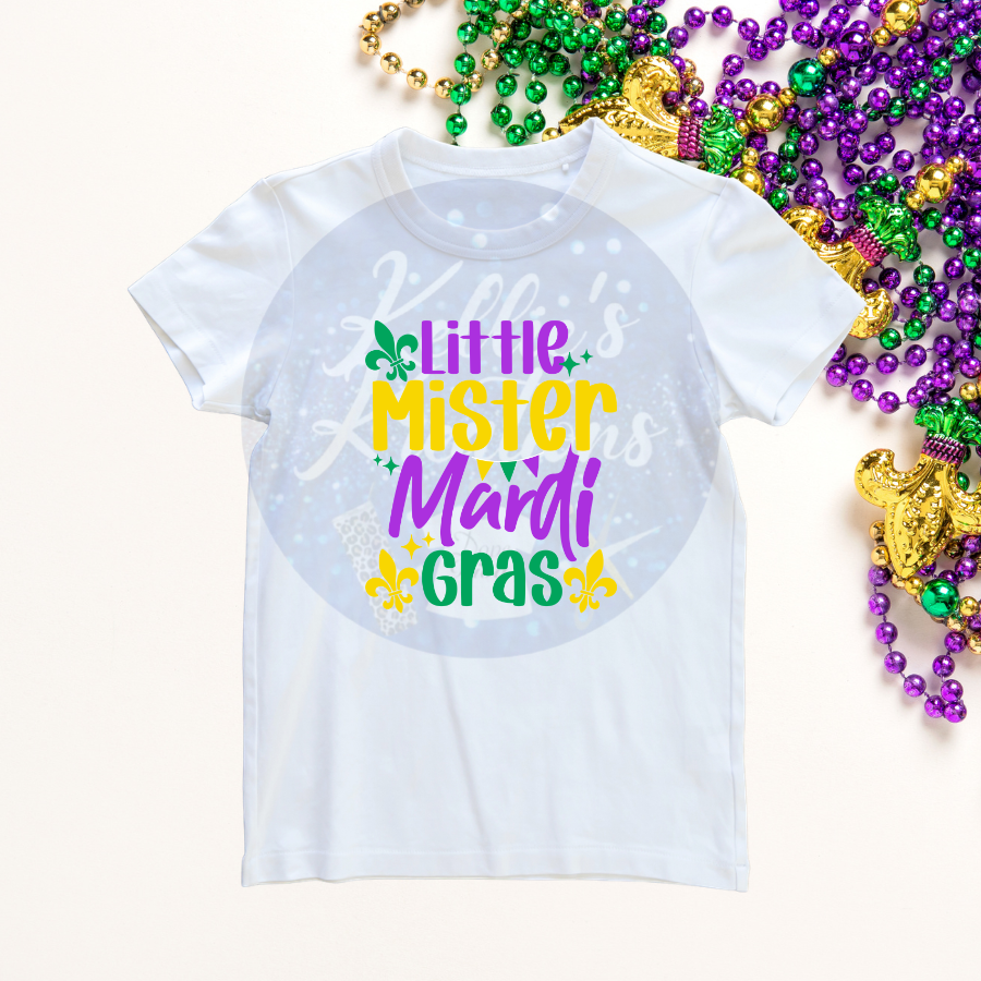 Kids Mardi Gras Shirt