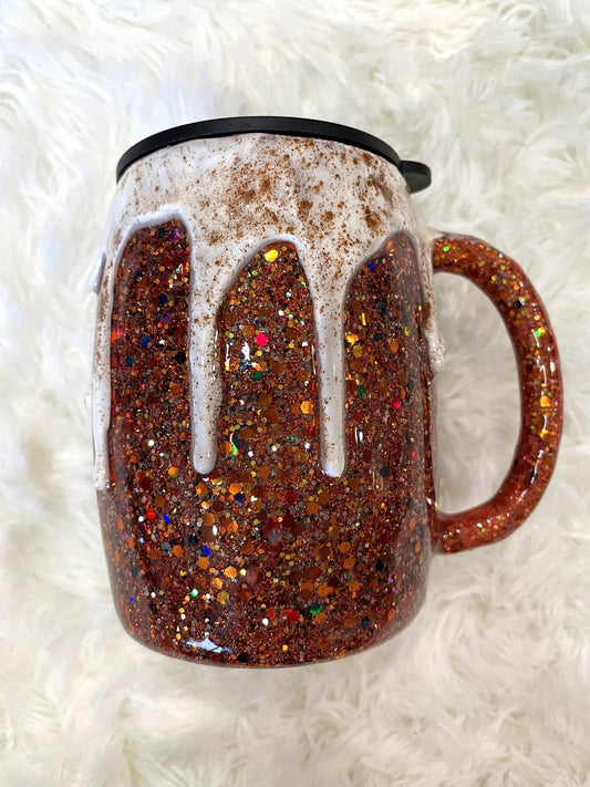 14 oz. Falling Leaves Coffee Tumbler