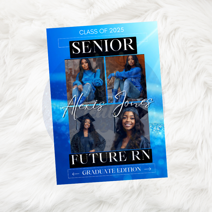 Graduation Magazine Cover