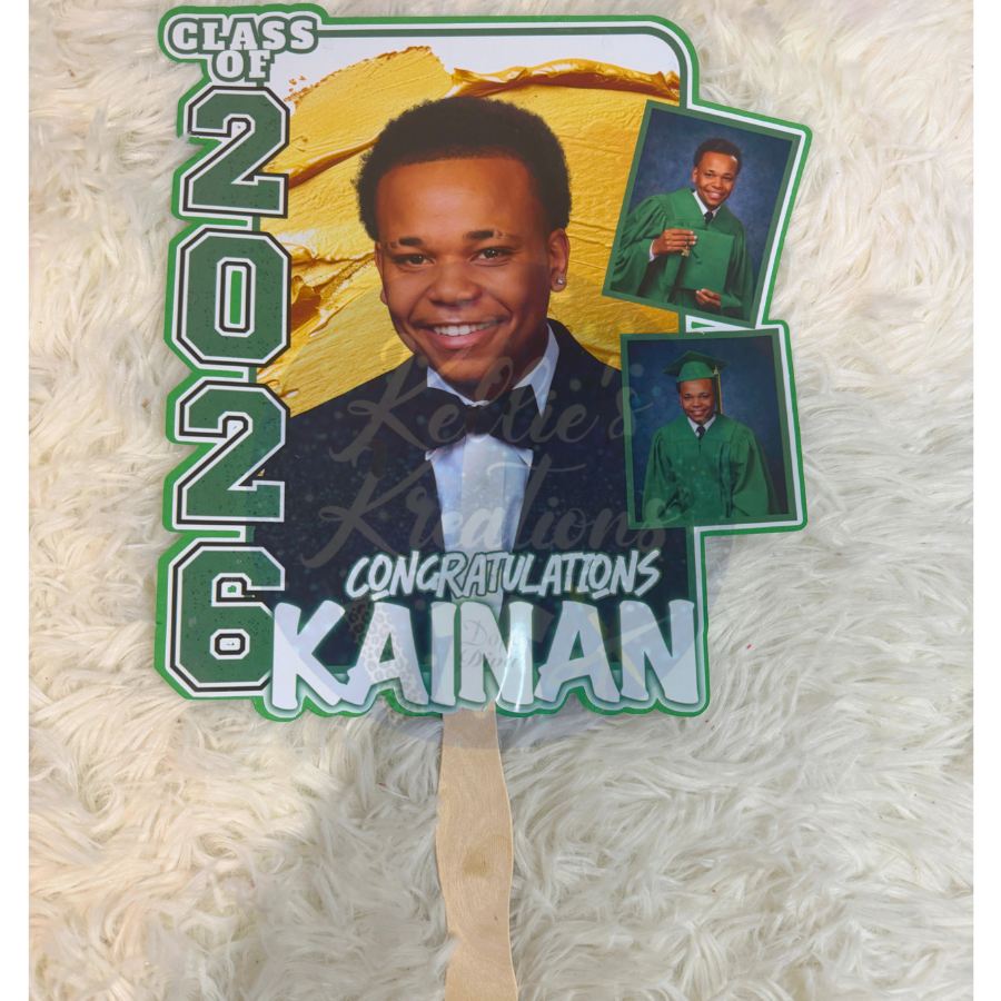 Graduation Fan (5) - Laminate