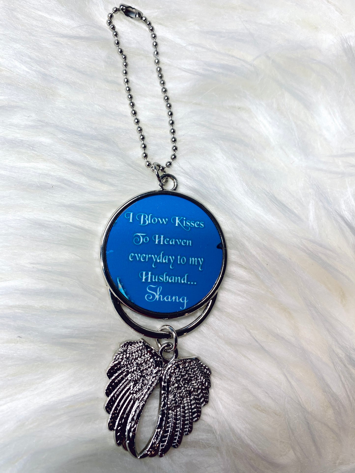Colgador de ángel conmemorativo