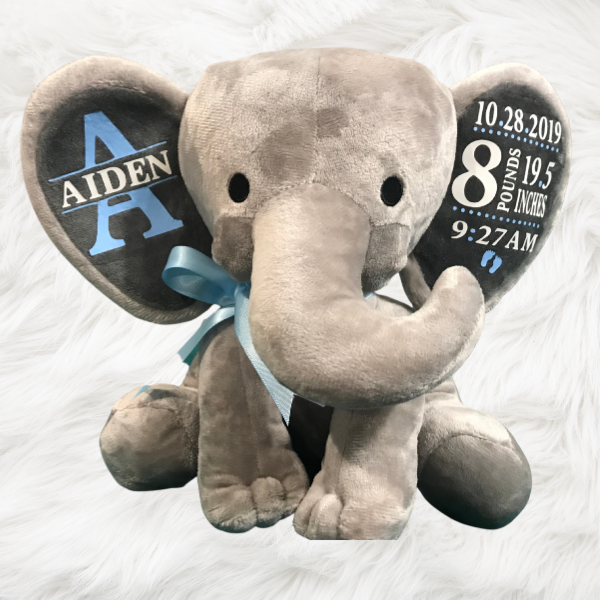 Anuncio de nacimiento Elefante