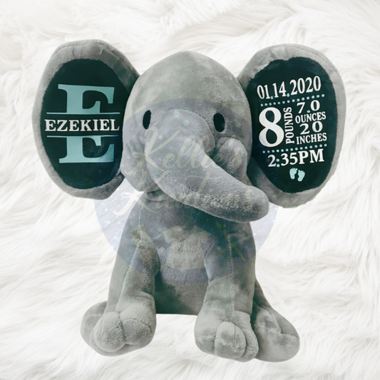 Anuncio de nacimiento Elefante