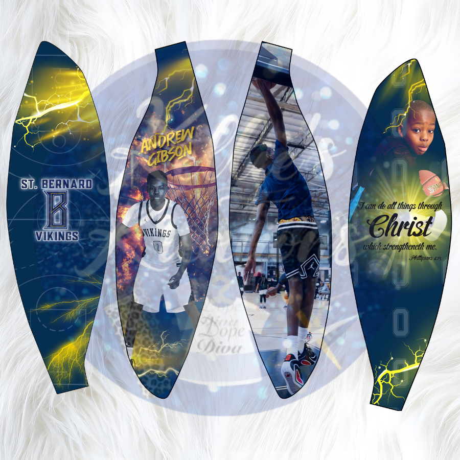 Printed Designed Basketball Panels