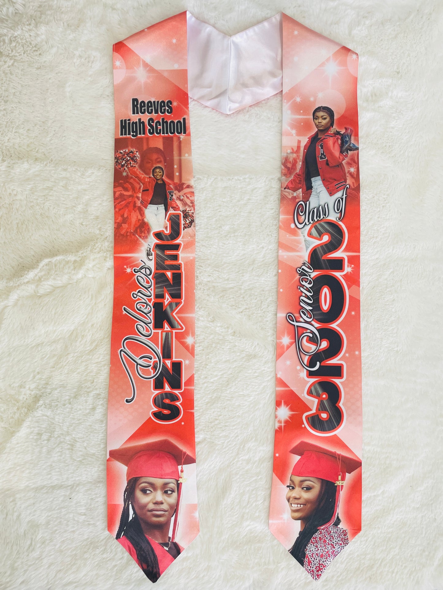 Estola de graduación de 72"