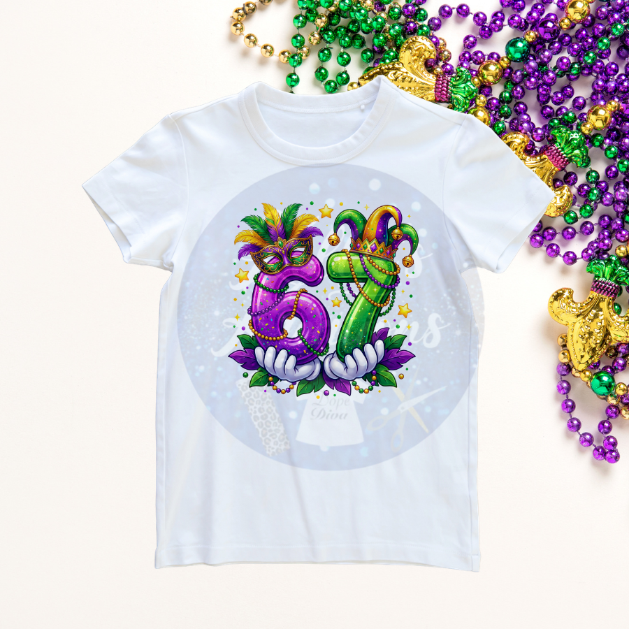 Kids Mardi Gras Shirt