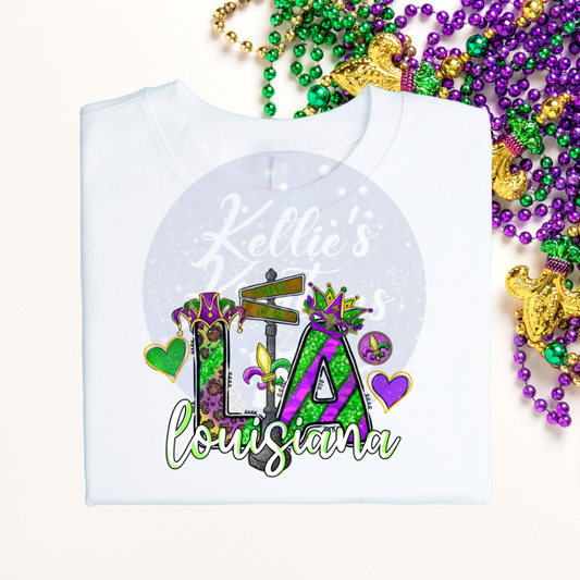 Louisiana Mardi Gras Shirt