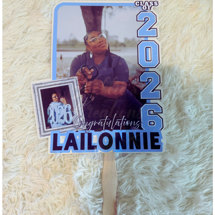 Graduation Fan (5) - Laminate