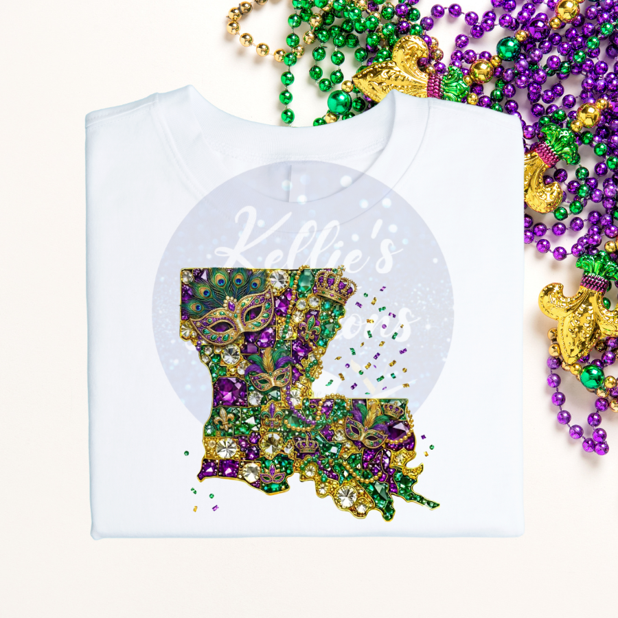 Louisiana Mardi Gras Shirt