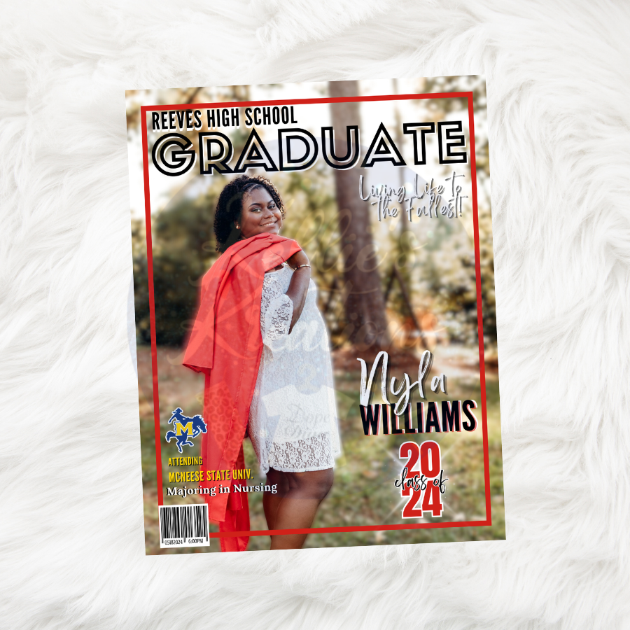 Graduation Magazine Cover