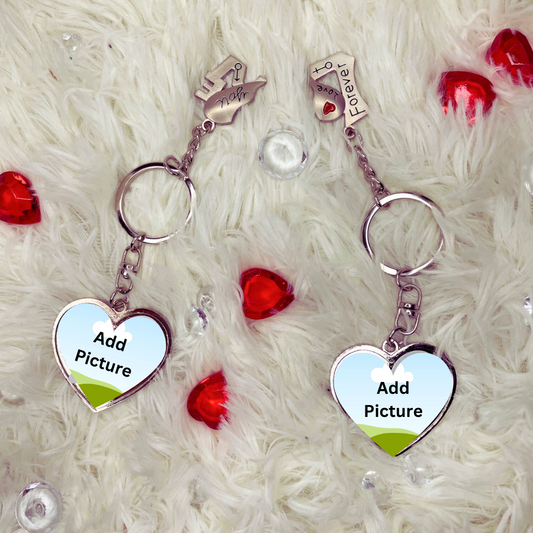 Matching Love You Forever Keychains