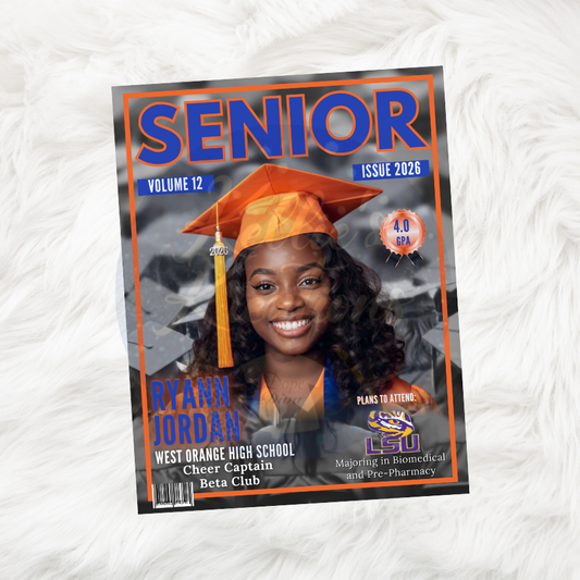 Graduation Magazine Cover