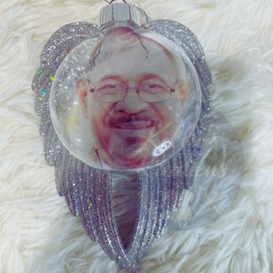 Winged Memorial Oranment