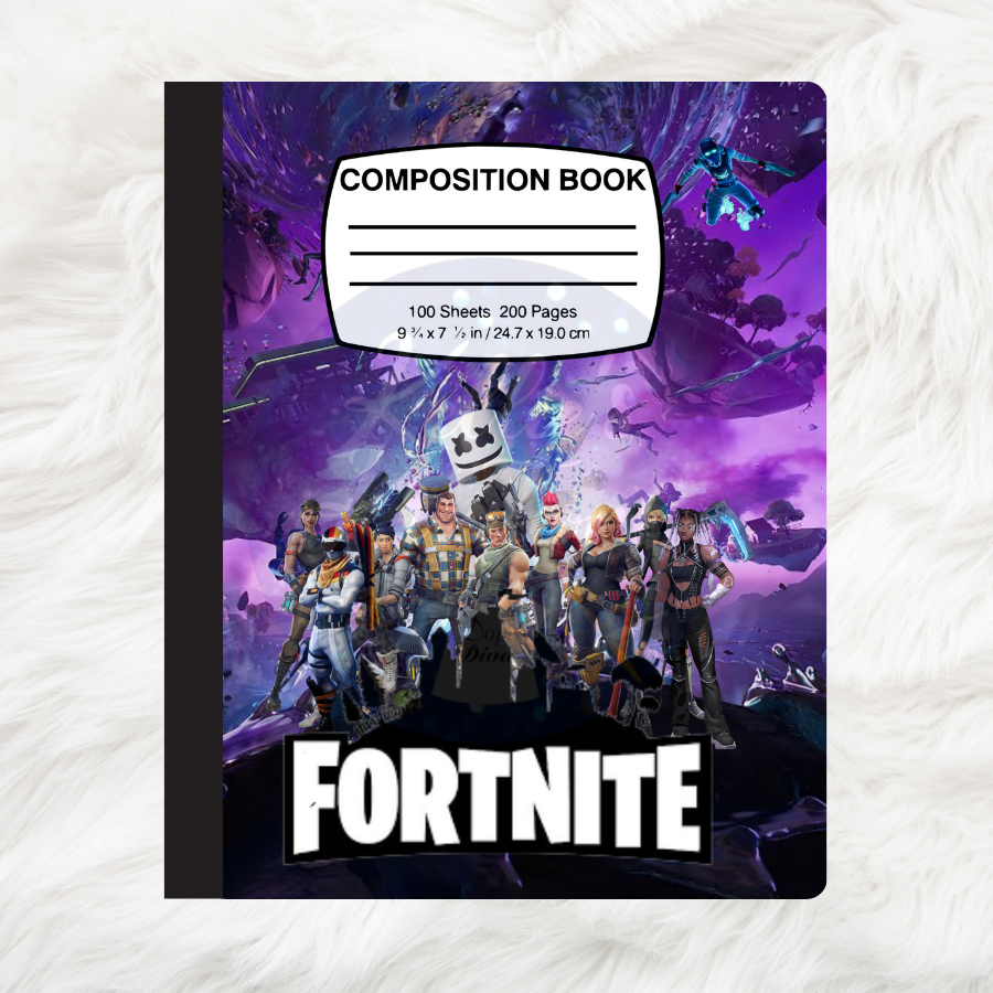 Composition Books - Characters