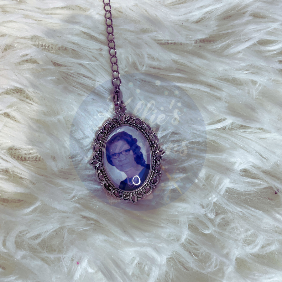 Memorial Grad Cap Charm