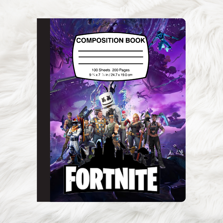 Composition Books - Characters