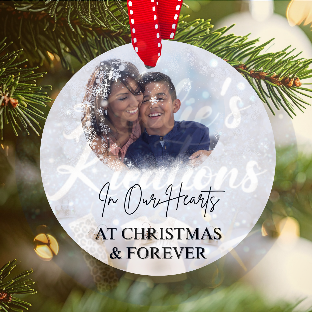 Memorial Christmas Ornament
