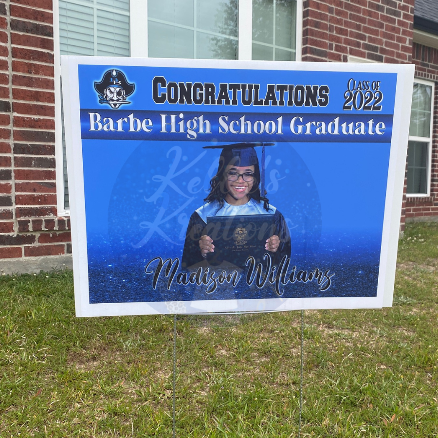 Graduation Yard Sign