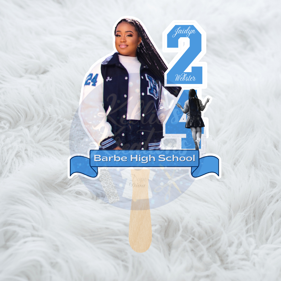 Graduation Fan (5) - Laminate