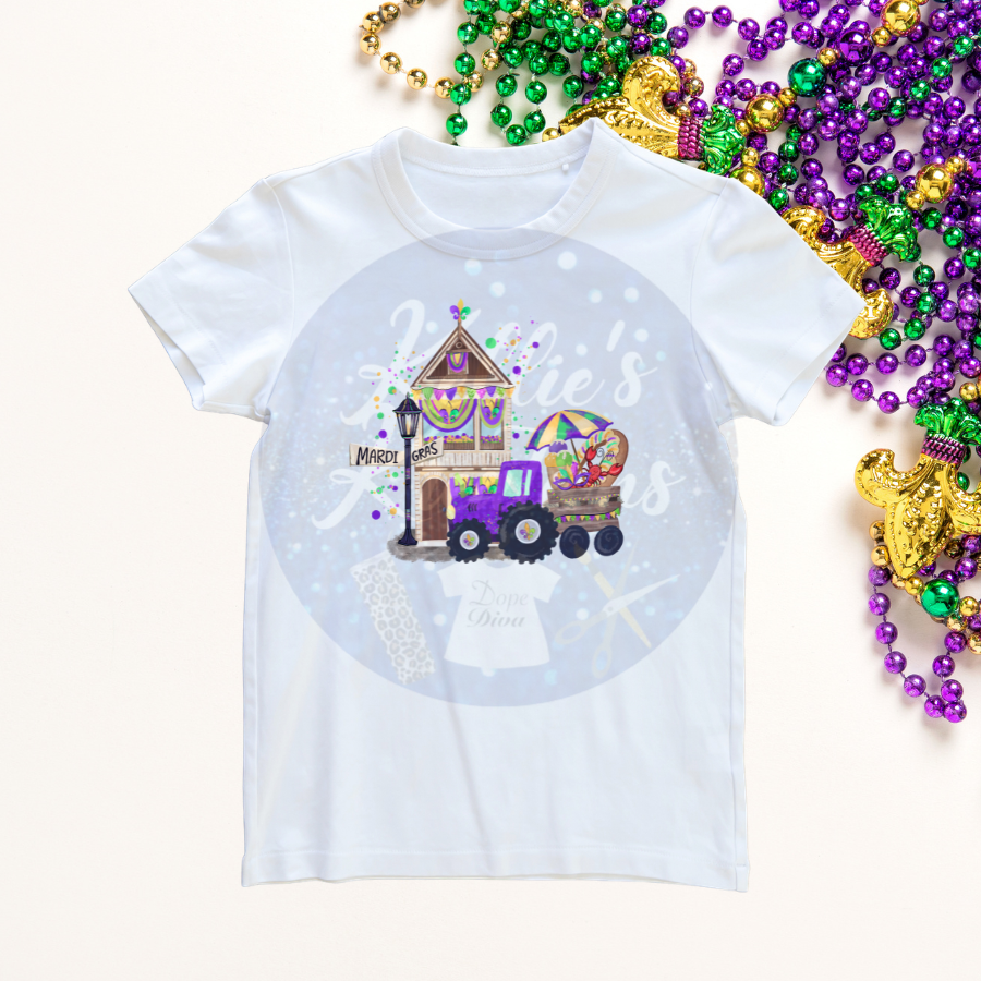 Kids Mardi Gras Shirt