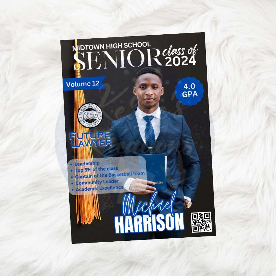 Graduation Magazine Cover