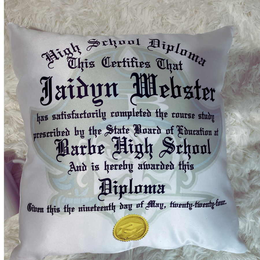 Almohada de diploma