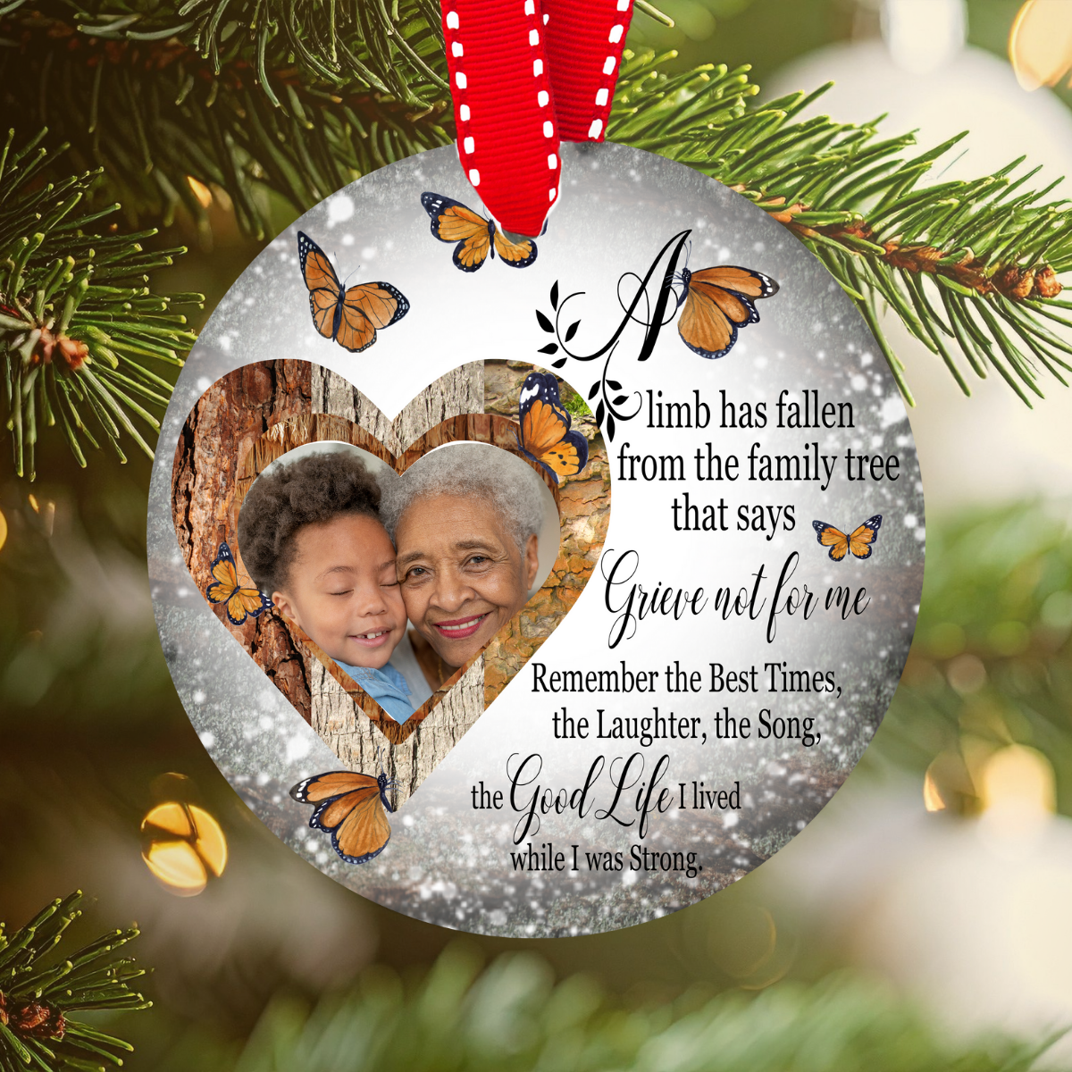 Memorial Christmas Ornament