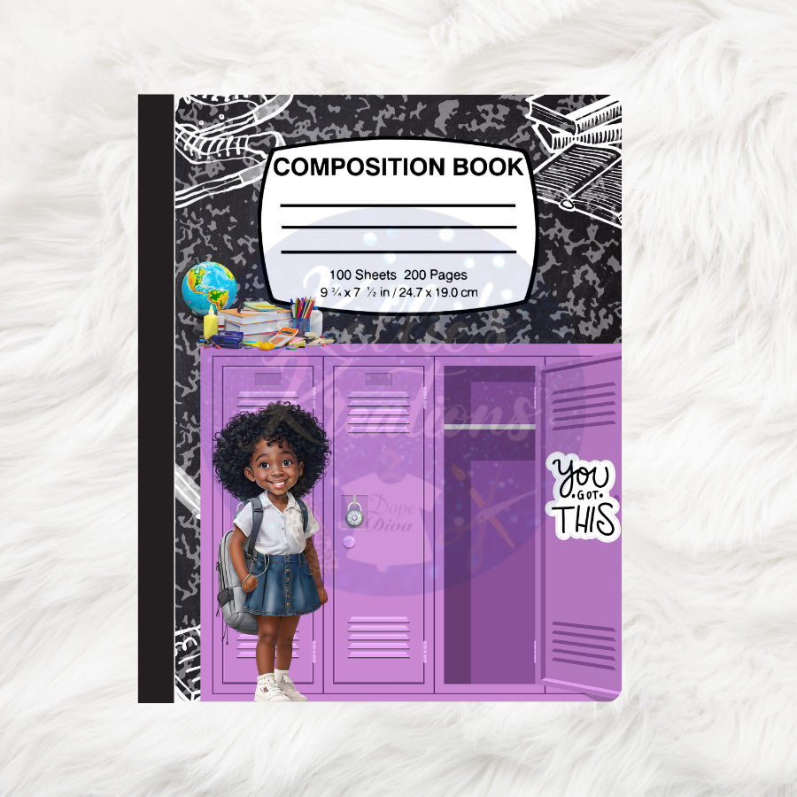 Composition Books - Characters