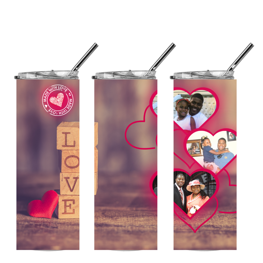 Valentine's 20oz Sublimation Tumblers