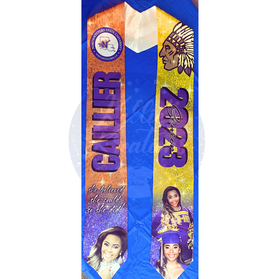 Estola de graduación de 72"