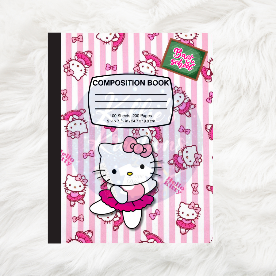 Composition Books - Characters