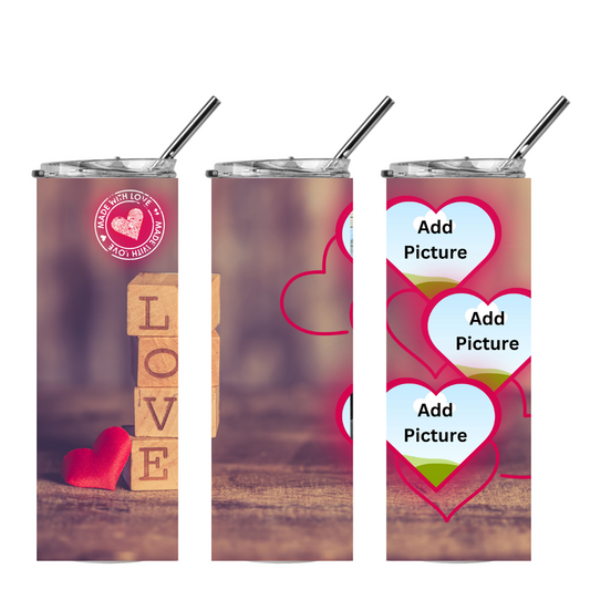 Valentine's 20oz Sublimation Tumblers