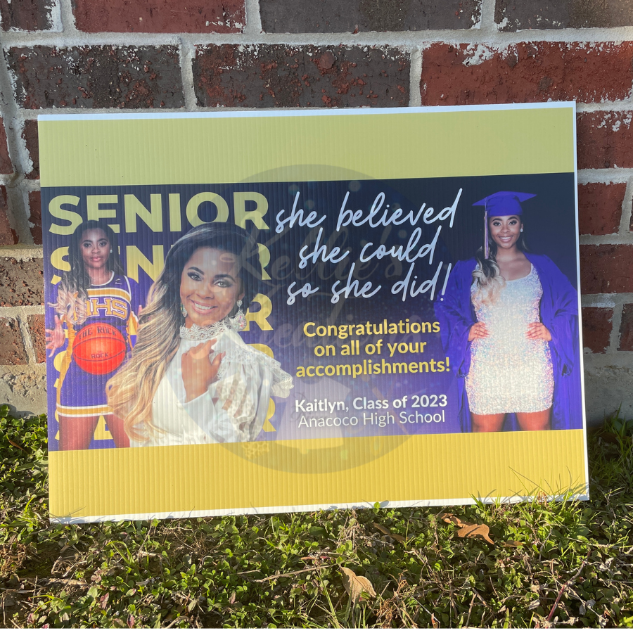 Graduation Yard Sign