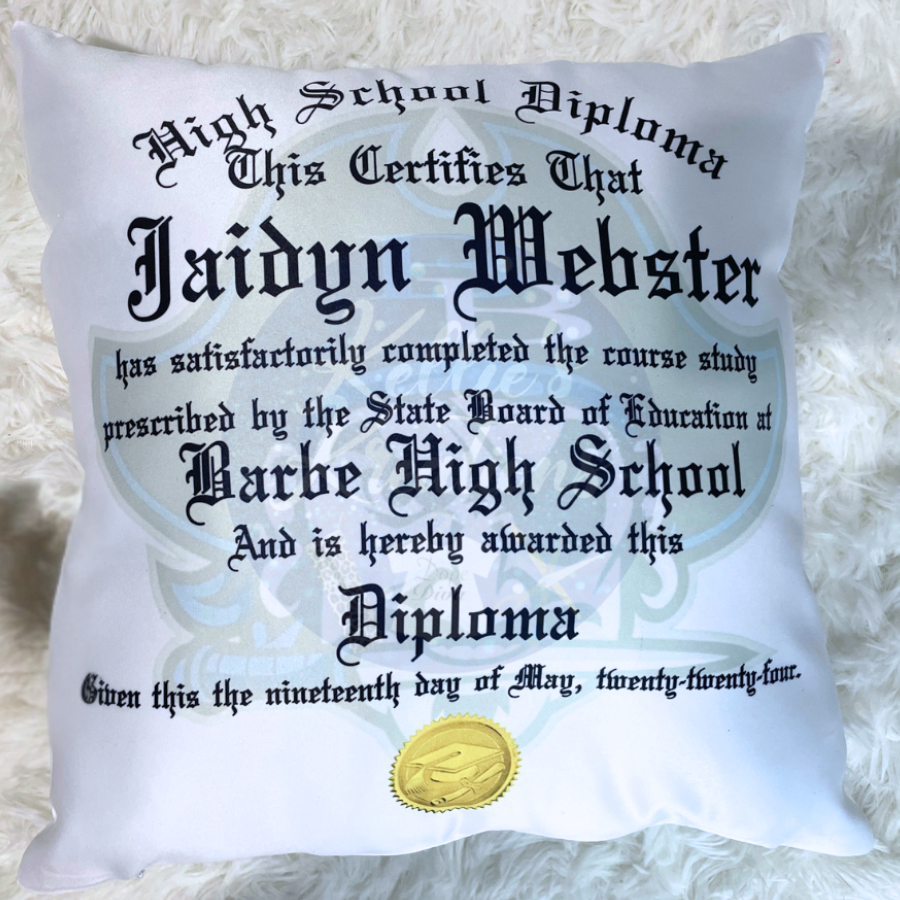 Diploma Pillow