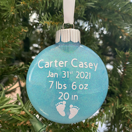 Birth Announcement Ornament