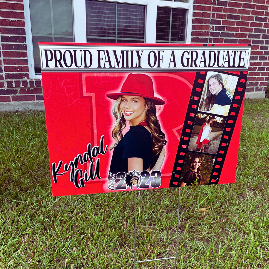 Graduation Yard Sign