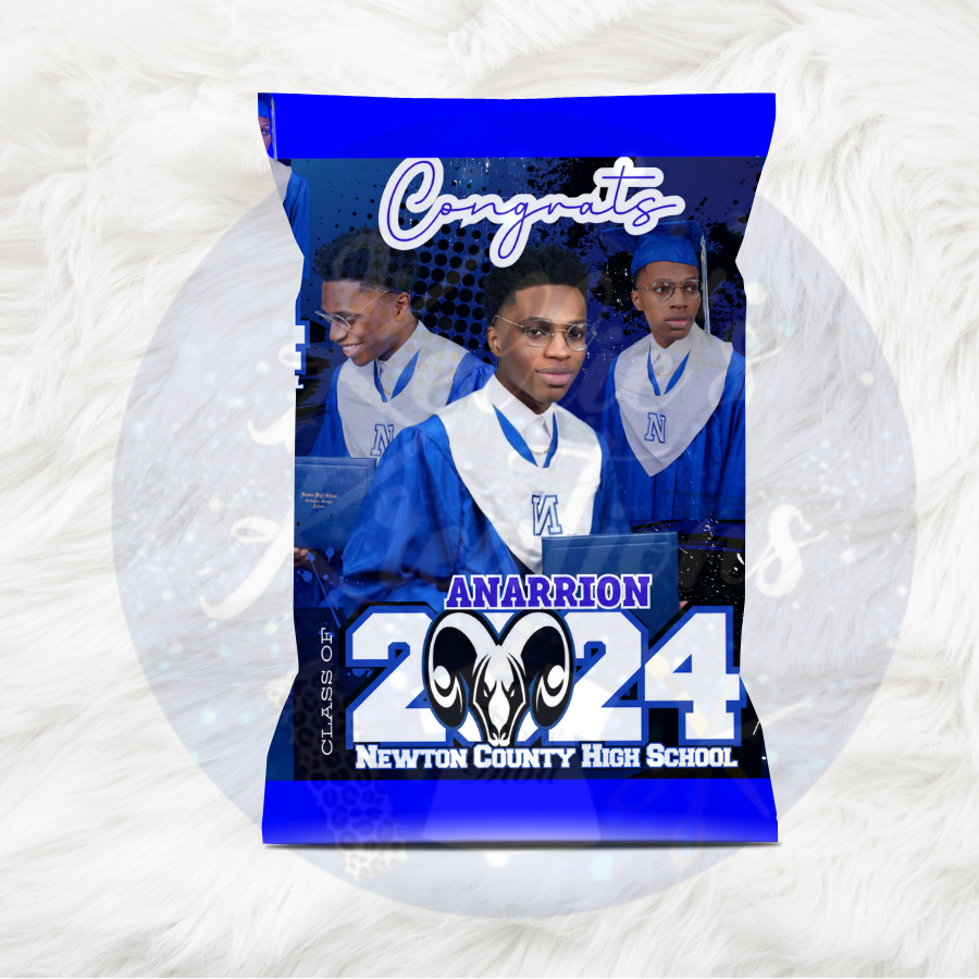 Graduation Chip Bags