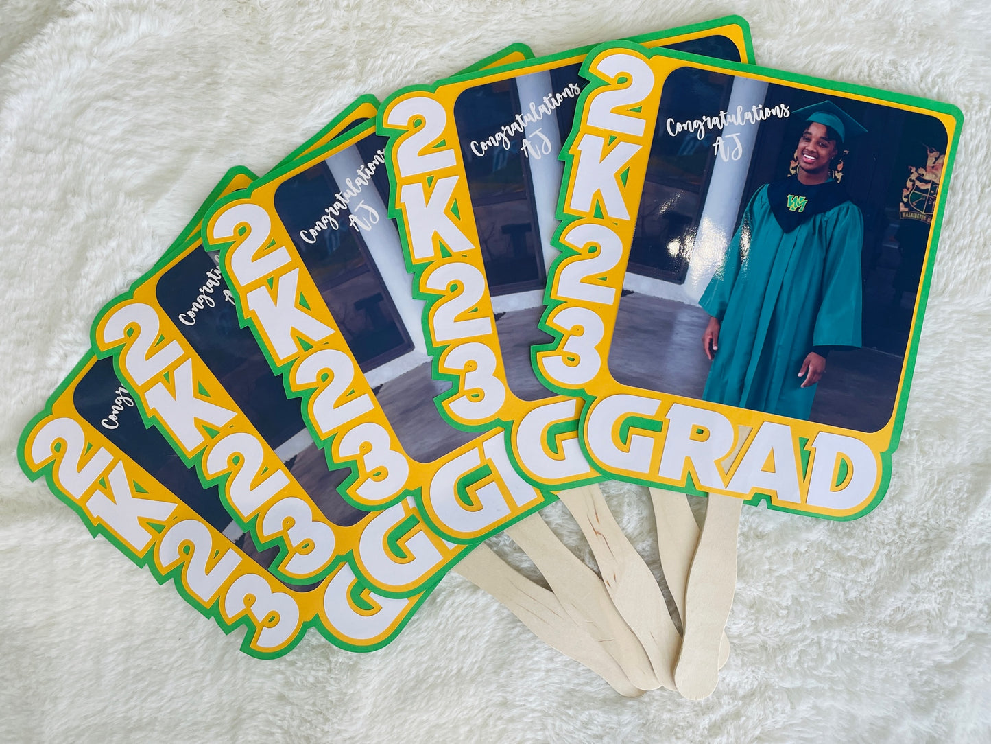 Graduation Fans - Cardstock