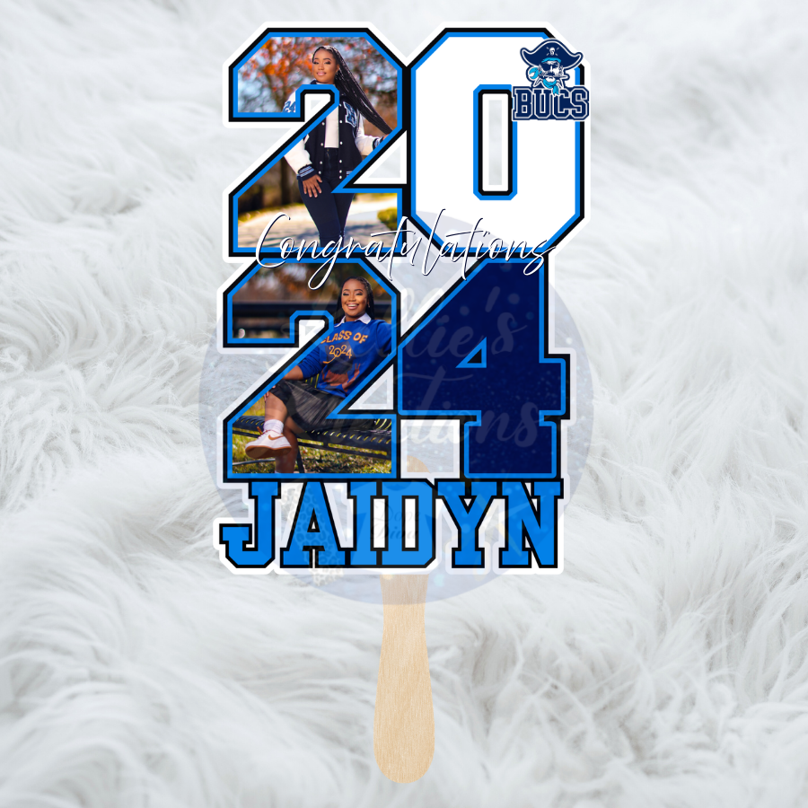 Graduation Fan (5) - Laminate