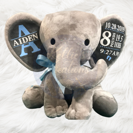 Anuncio de nacimiento Elefante