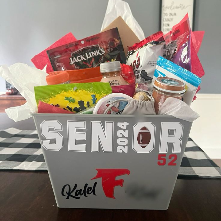 Senior Night Basket