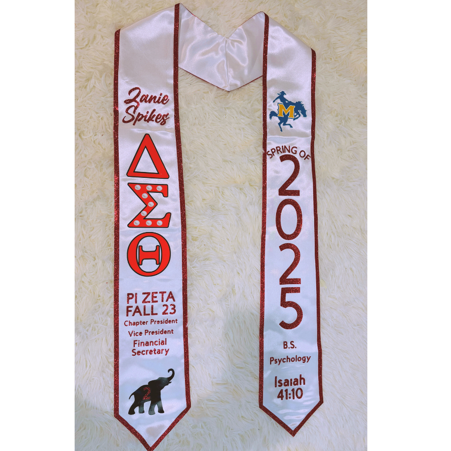 Estola de graduación de 72"