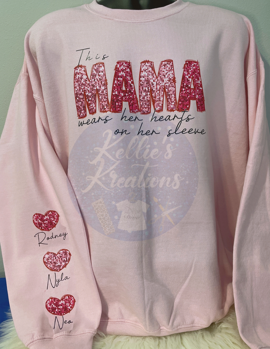 Valentine Mama Sweatshirt